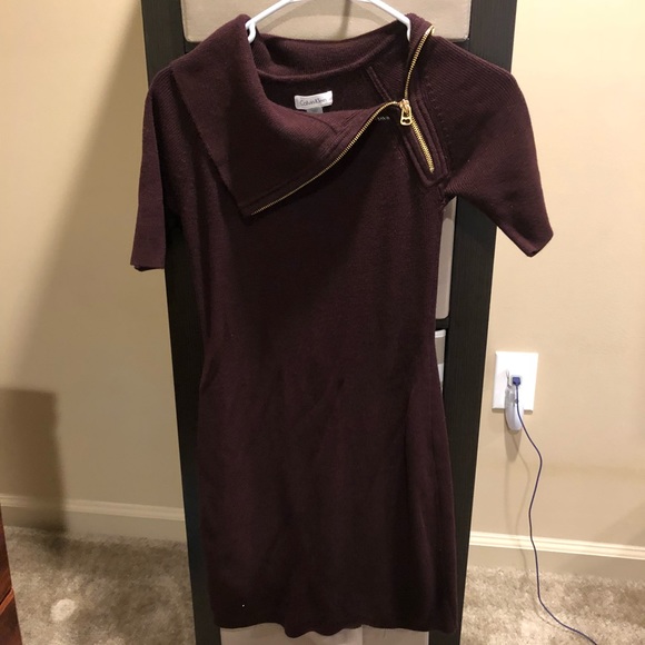 Calvin Klein Dresses & Skirts - Calvin Klein short sleeve sweater dress